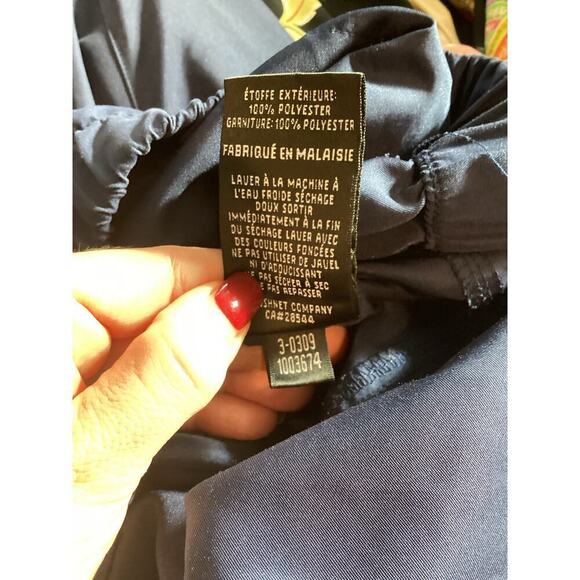 FootJoy Men Windbreaker Jacket Size XXL Navy Blue Golf Classic Preppy FJ Popover - Picture 12 of 12